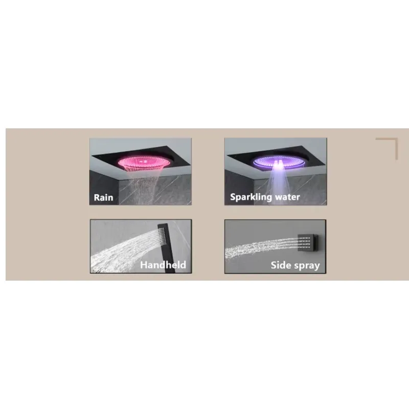 Smart LED Shower Set Bathroom  - đánh giá và giá Spa & Wellness Centre Lielupe