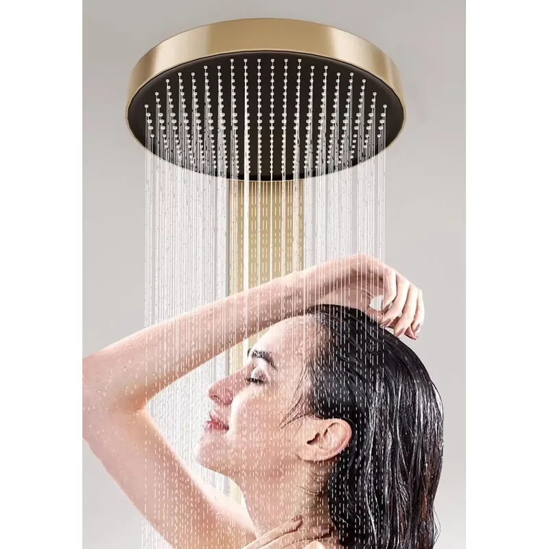 Brass Rainfall Shower Panel Se - đánh giá và giá Spa & Wellness Centre Lielupe
